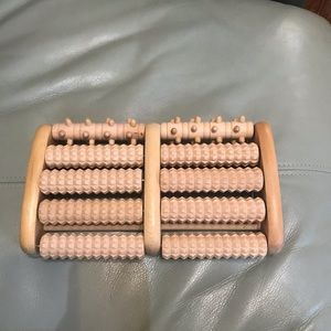 Wooden Dual Foot Massager